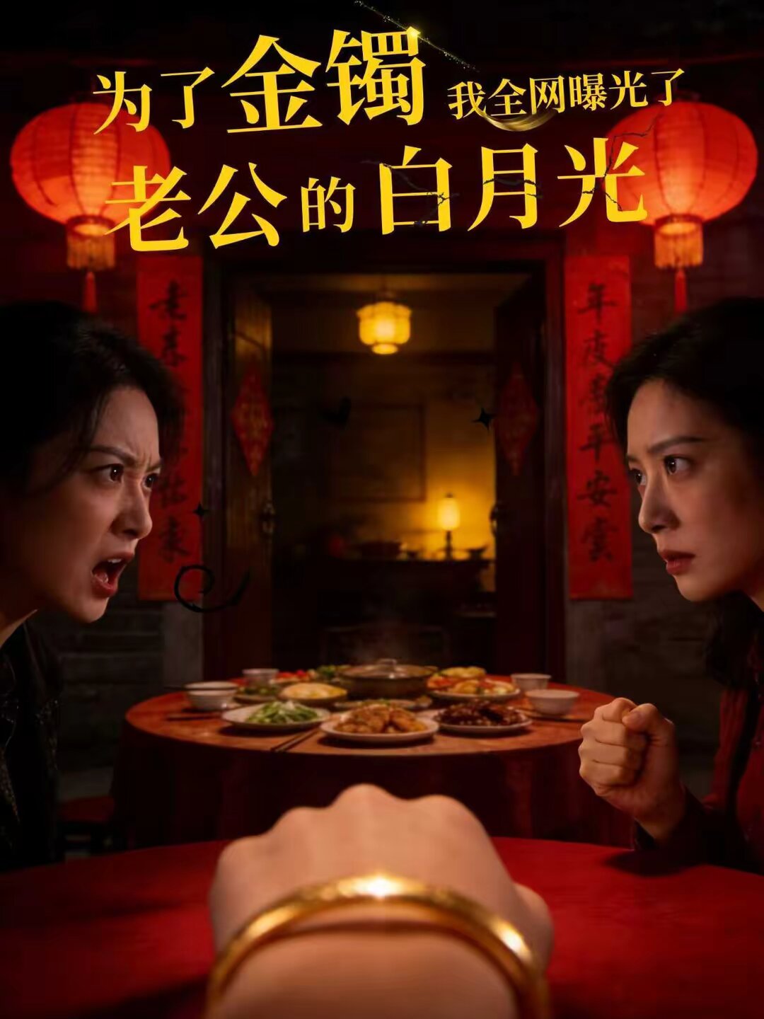 为了金镯，我全网曝光了老公的白月光(全集)